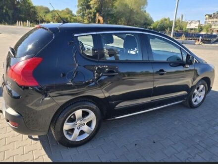 Черный Пежо 3008, объемом двигателя 1.56 л и пробегом 247 тыс. км за 8200 $, фото 1 на Automoto.ua