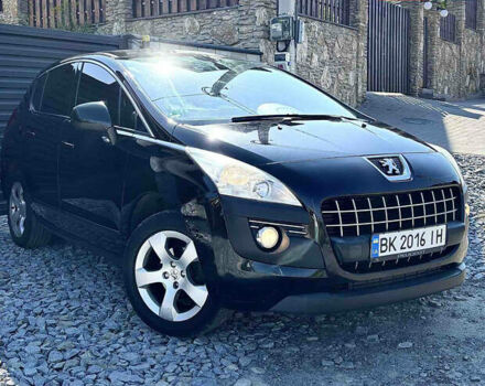 Чорний Пежо 3008, об'ємом двигуна 1.56 л та пробігом 180 тис. км за 8300 $, фото 1 на Automoto.ua