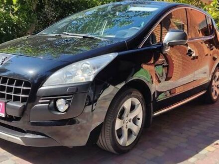 Черный Пежо 3008, объемом двигателя 2 л и пробегом 263 тыс. км за 8800 $, фото 1 на Automoto.ua