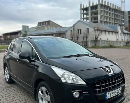 Черный Пежо 3008, объемом двигателя 2 л и пробегом 287 тыс. км за 8300 $, фото 1 на Automoto.ua