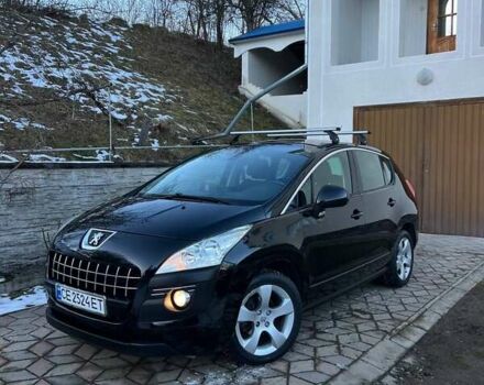 Черный Пежо 3008, объемом двигателя 1.6 л и пробегом 225 тыс. км за 7200 $, фото 1 на Automoto.ua