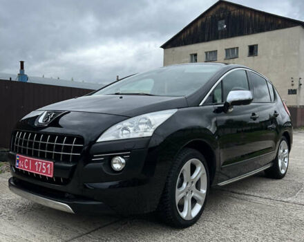 Черный Пежо 3008, объемом двигателя 1.6 л и пробегом 129 тыс. км за 8600 $, фото 1 на Automoto.ua