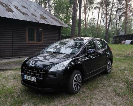 Черный Пежо 3008, объемом двигателя 1.56 л и пробегом 223 тыс. км за 8850 $, фото 1 на Automoto.ua