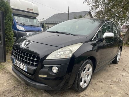 Черный Пежо 3008, объемом двигателя 1.6 л и пробегом 235 тыс. км за 7350 $, фото 1 на Automoto.ua