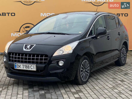 Чорний Пежо 3008, об'ємом двигуна 1.6 л та пробігом 262 тис. км за 8900 $, фото 1 на Automoto.ua