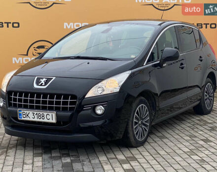 Черный Пежо 3008, объемом двигателя 1.6 л и пробегом 262 тыс. км за 8900 $, фото 1 на Automoto.ua