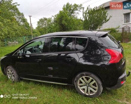 Чорний Пежо 3008, об'ємом двигуна 2 л та пробігом 299 тис. км за 9500 $, фото 1 на Automoto.ua