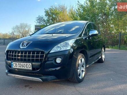 Чорний Пежо 3008, об'ємом двигуна 1.6 л та пробігом 133 тис. км за 8200 $, фото 1 на Automoto.ua