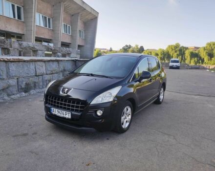 Черный Пежо 3008, объемом двигателя 1.6 л и пробегом 223 тыс. км за 8400 $, фото 1 на Automoto.ua