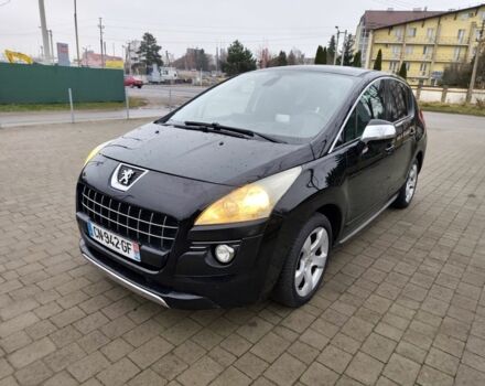 Чорний Пежо 3008, об'ємом двигуна 2 л та пробігом 245 тис. км за 10950 $, фото 1 на Automoto.ua
