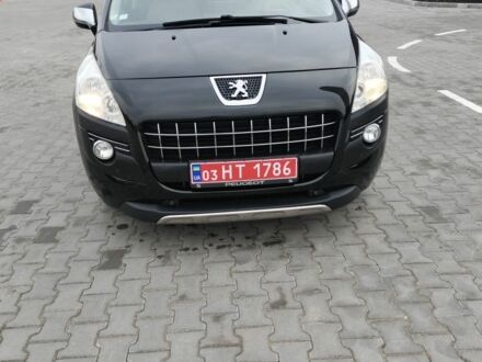 Черный Пежо 3008, объемом двигателя 2 л и пробегом 248 тыс. км за 9800 $, фото 1 на Automoto.ua