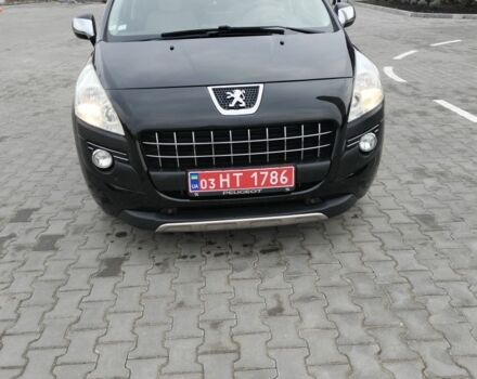 Чорний Пежо 3008, об'ємом двигуна 2 л та пробігом 248 тис. км за 9800 $, фото 1 на Automoto.ua