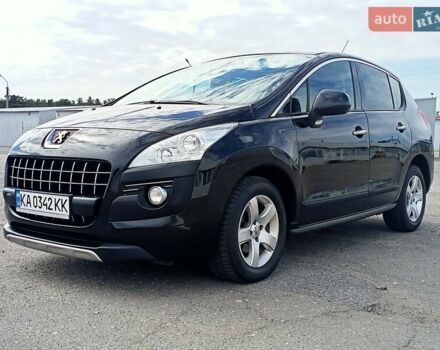 Чорний Пежо 3008, об'ємом двигуна 1.6 л та пробігом 196 тис. км за 9200 $, фото 1 на Automoto.ua