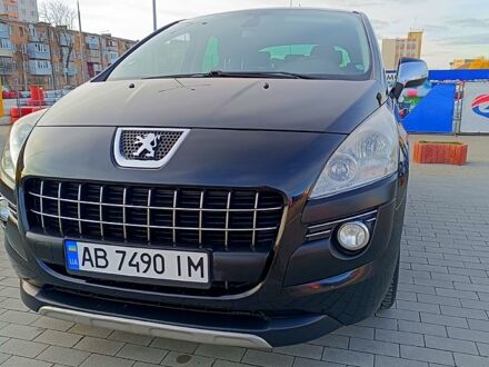 Черный Пежо 3008, объемом двигателя 1.6 л и пробегом 170 тыс. км за 8900 $, фото 1 на Automoto.ua