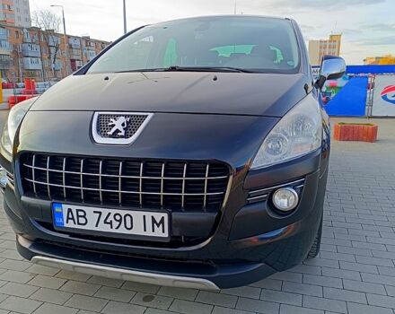 Черный Пежо 3008, объемом двигателя 1.6 л и пробегом 170 тыс. км за 8900 $, фото 1 на Automoto.ua
