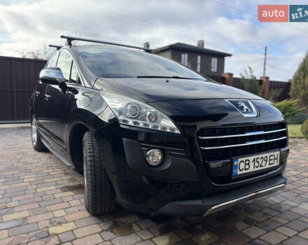 Черный Пежо 3008, объемом двигателя 2 л и пробегом 211 тыс. км за 10900 $, фото 1 на Automoto.ua