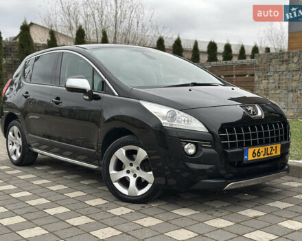 Черный Пежо 3008, объемом двигателя 1.6 л и пробегом 222 тыс. км за 9950 $, фото 1 на Automoto.ua