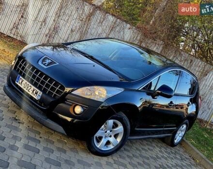 Черный Пежо 3008, объемом двигателя 1.6 л и пробегом 185 тыс. км за 8750 $, фото 1 на Automoto.ua