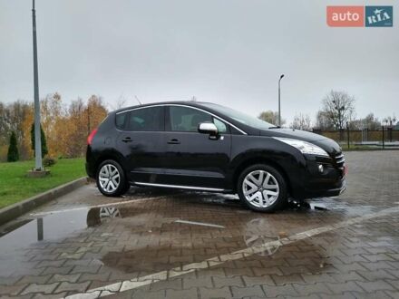 Черный Пежо 3008, объемом двигателя 2 л и пробегом 208 тыс. км за 10699 $, фото 1 на Automoto.ua