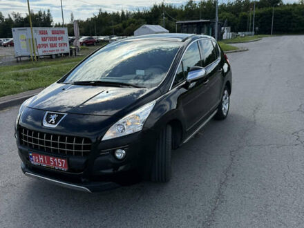 Черный Пежо 3008, объемом двигателя 1.6 л и пробегом 175 тыс. км за 9350 $, фото 1 на Automoto.ua