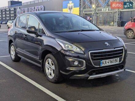 Чорний Пежо 3008, об'ємом двигуна 1.56 л та пробігом 189 тис. км за 9500 $, фото 1 на Automoto.ua