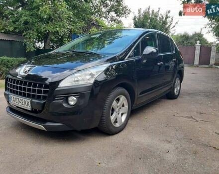 Чорний Пежо 3008, об'ємом двигуна 1.56 л та пробігом 290 тис. км за 7950 $, фото 1 на Automoto.ua