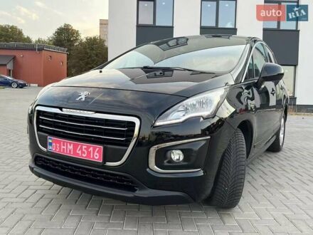 Черный Пежо 3008, объемом двигателя 1.56 л и пробегом 223 тыс. км за 11400 $, фото 1 на Automoto.ua