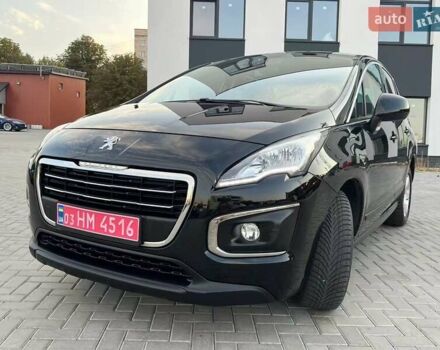 Чорний Пежо 3008, об'ємом двигуна 1.56 л та пробігом 223 тис. км за 11400 $, фото 1 на Automoto.ua