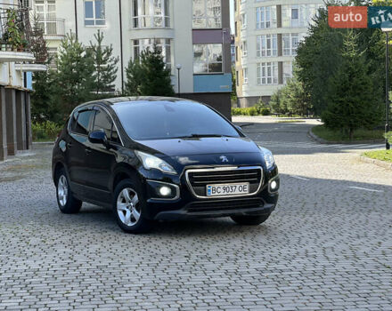 Чорний Пежо 3008, об'ємом двигуна 1.56 л та пробігом 261 тис. км за 9990 $, фото 1 на Automoto.ua