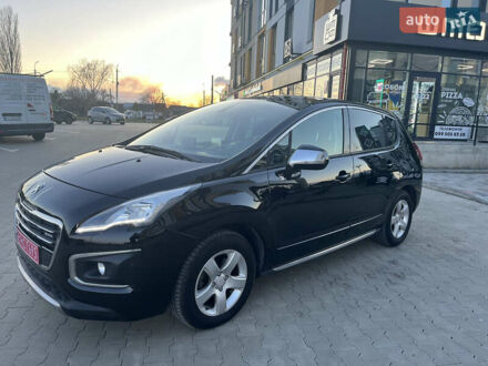 Чорний Пежо 3008, об'ємом двигуна 2 л та пробігом 163 тис. км за 12300 $, фото 1 на Automoto.ua