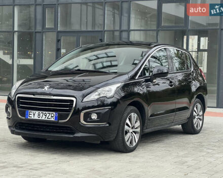 Черный Пежо 3008, объемом двигателя 1.6 л и пробегом 187 тыс. км за 10950 $, фото 1 на Automoto.ua