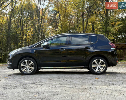 Черный Пежо 3008, объемом двигателя 1.6 л и пробегом 200 тыс. км за 12250 $, фото 1 на Automoto.ua