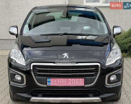 Черный Пежо 3008, объемом двигателя 1.6 л и пробегом 190 тыс. км за 13200 $, фото 1 на Automoto.ua