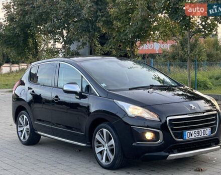 Черный Пежо 3008, объемом двигателя 1.6 л и пробегом 249 тыс. км за 12850 $, фото 1 на Automoto.ua