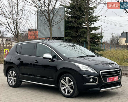 Черный Пежо 3008, объемом двигателя 1.6 л и пробегом 249 тыс. км за 12800 $, фото 1 на Automoto.ua