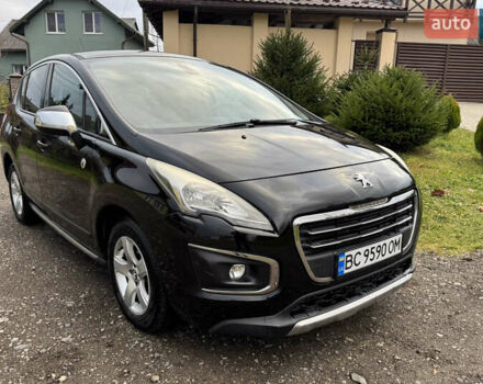 Черный Пежо 3008, объемом двигателя 1.56 л и пробегом 256 тыс. км за 12000 $, фото 1 на Automoto.ua