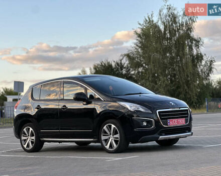 Черный Пежо 3008, объемом двигателя 1.6 л и пробегом 178 тыс. км за 12400 $, фото 1 на Automoto.ua