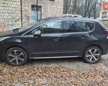 Черный Пежо 3008, объемом двигателя 1.56 л и пробегом 219 тыс. км за 12500 $, фото 1 на Automoto.ua