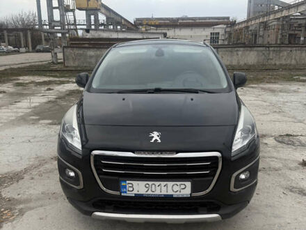 Черный Пежо 3008, объемом двигателя 1.6 л и пробегом 162 тыс. км за 10700 $, фото 1 на Automoto.ua