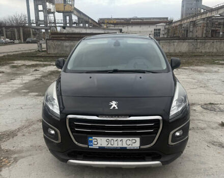 Черный Пежо 3008, объемом двигателя 1.6 л и пробегом 162 тыс. км за 10700 $, фото 1 на Automoto.ua