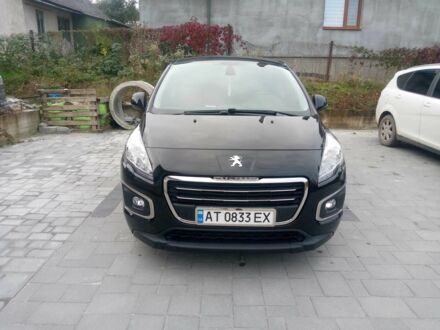 Черный Пежо 3008, объемом двигателя 1.6 л и пробегом 216 тыс. км за 12000 $, фото 1 на Automoto.ua