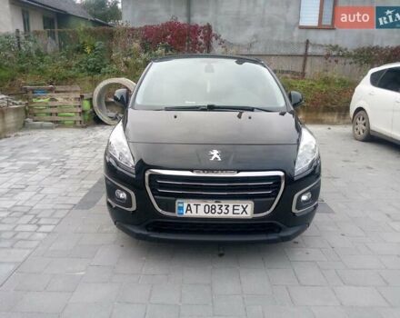 Черный Пежо 3008, объемом двигателя 1.6 л и пробегом 216 тыс. км за 12000 $, фото 1 на Automoto.ua