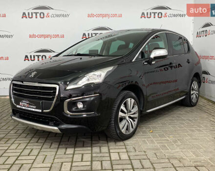 Черный Пежо 3008, объемом двигателя 1.6 л и пробегом 214 тыс. км за 12450 $, фото 1 на Automoto.ua
