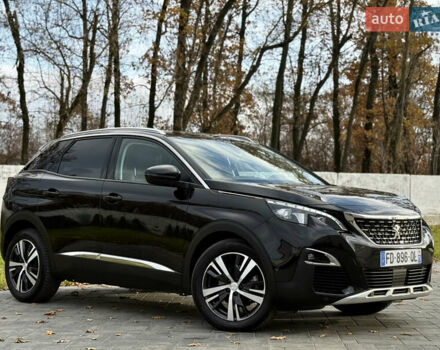 Черный Пежо 3008, объемом двигателя 1.6 л и пробегом 192 тыс. км за 18599 $, фото 1 на Automoto.ua