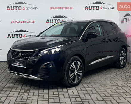 Черный Пежо 3008, объемом двигателя 1.5 л и пробегом 161 тыс. км за 20950 $, фото 1 на Automoto.ua