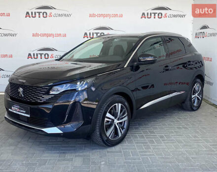 Черный Пежо 3008, объемом двигателя 1.5 л и пробегом 154 тыс. км за 23950 $, фото 1 на Automoto.ua