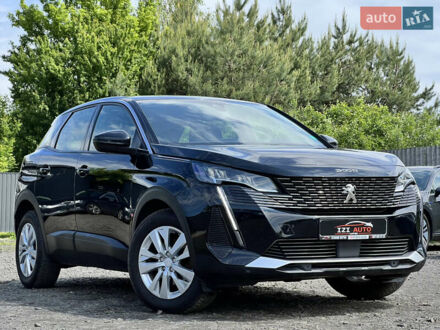 Пежо 3008 2021 у Луцьку на Automoto.ua Чорний Пежо 3008, об'ємом двигуна 1.5 л та пробігом 131 тис. км за 22942 $, фото 1 на Automoto.ua