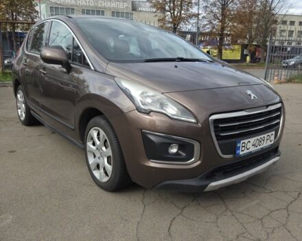 Коричневый Пежо 3008, объемом двигателя 1.6 л и пробегом 139 тыс. км за 10200 $, фото 1 на Automoto.ua