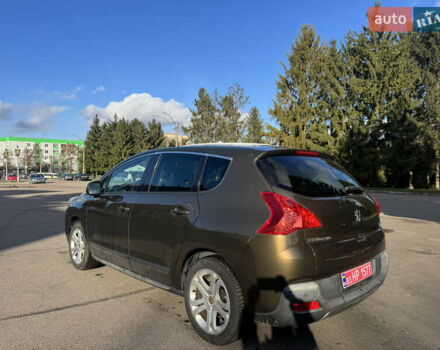 Коричневый Пежо 3008, объемом двигателя 1.6 л и пробегом 192 тыс. км за 6499 $, фото 2 на Automoto.ua