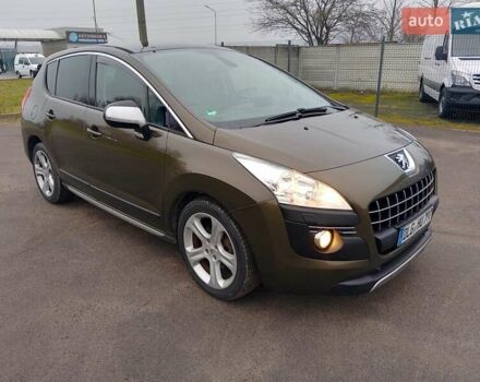 Коричневый Пежо 3008, объемом двигателя 2 л и пробегом 260 тыс. км за 10700 $, фото 1 на Automoto.ua